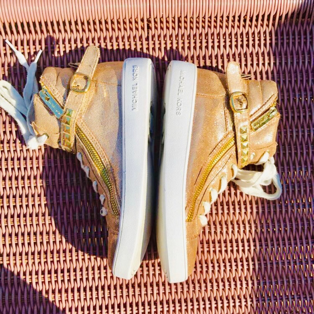 Ivy Rory LT bronze Michael Kors girls shoes